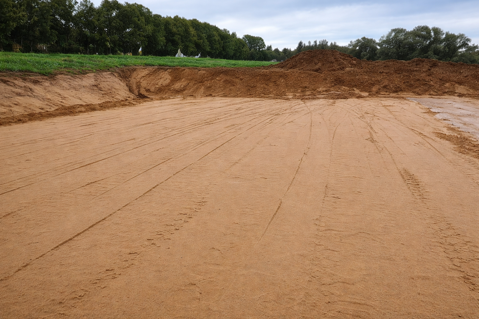 Terrassement réalisé à Nogent-le-Rotrou par Terrassement du Perche
